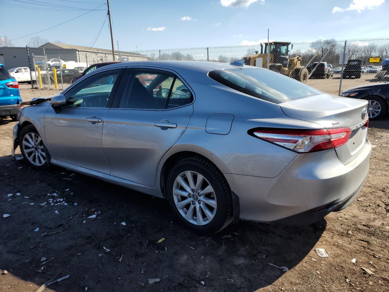 2019 Toyota Camry VIN 4T1B11HK2KU234715 Copart auction photo, front end / side damage thumbnail 2
