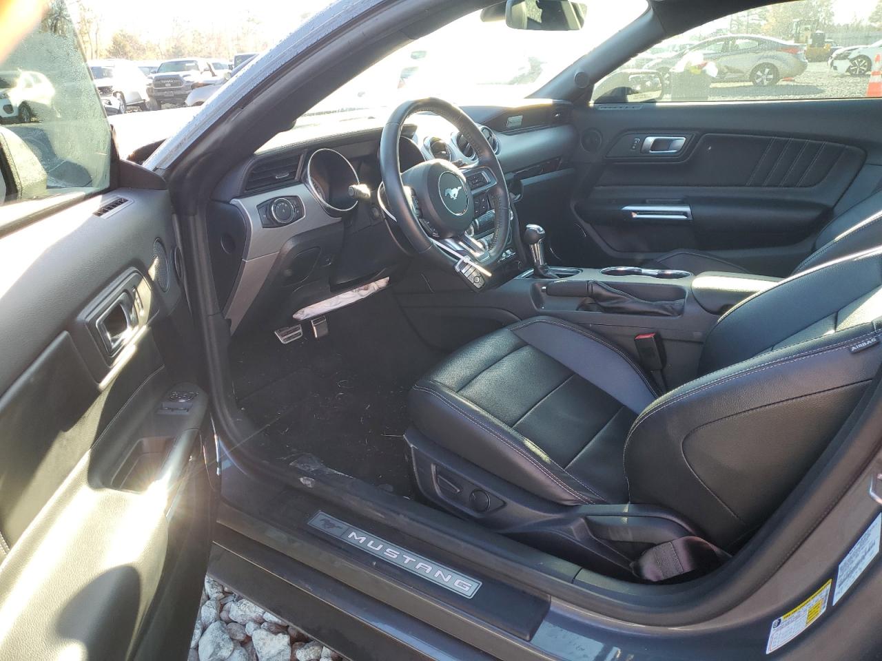 2021 Ford Mustang VIN 1FA6P8TH9M5153738 Copart auction photo, front end damage thumbnail 8