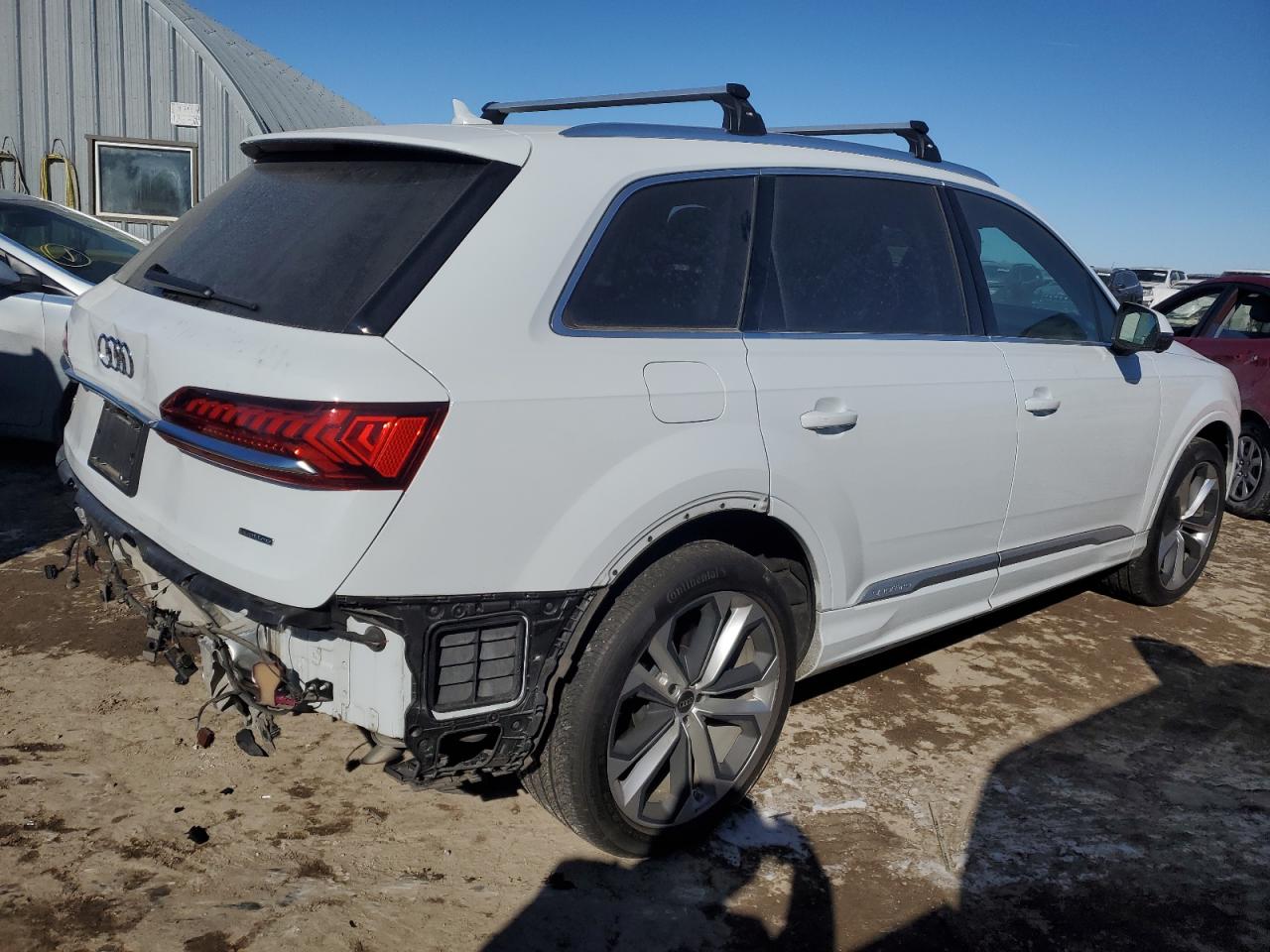 2023 Audi Q7 VIN WA1LXBF75PD000615 Copart auction photo, all over / mechanical damage thumbnail 3