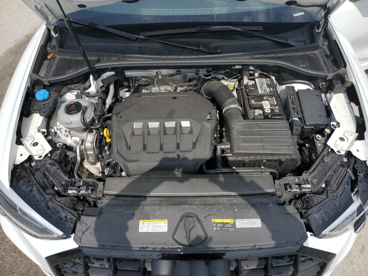2023 Audi Q3 VIN WA1EECF34P1117332 Copart auction photo, side / front end damage thumbnail 12