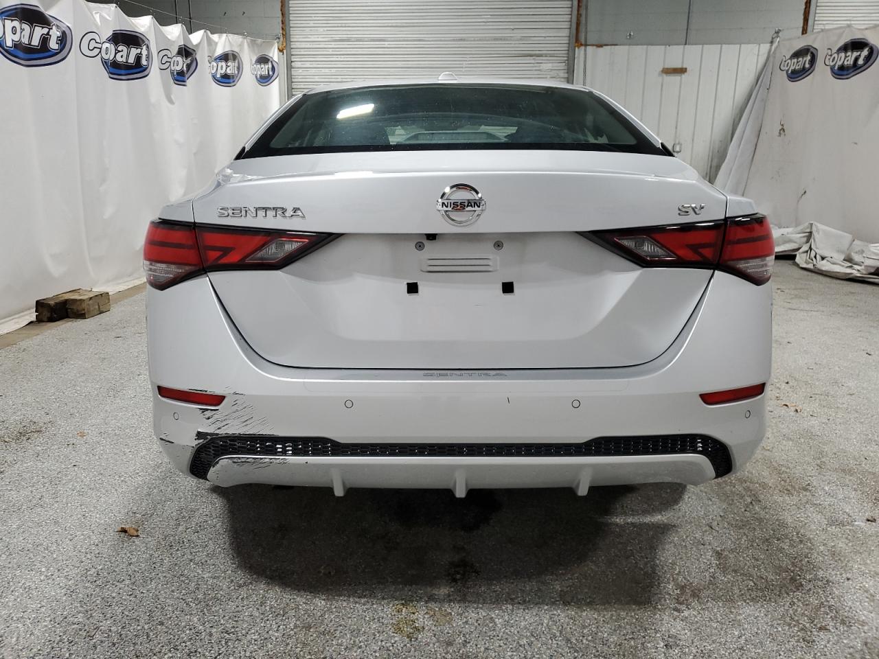 2020 Nissan Sentra VIN 3N1AB8CV9LY280826 Copart auction photo, front end / rear end damage thumbnail 6