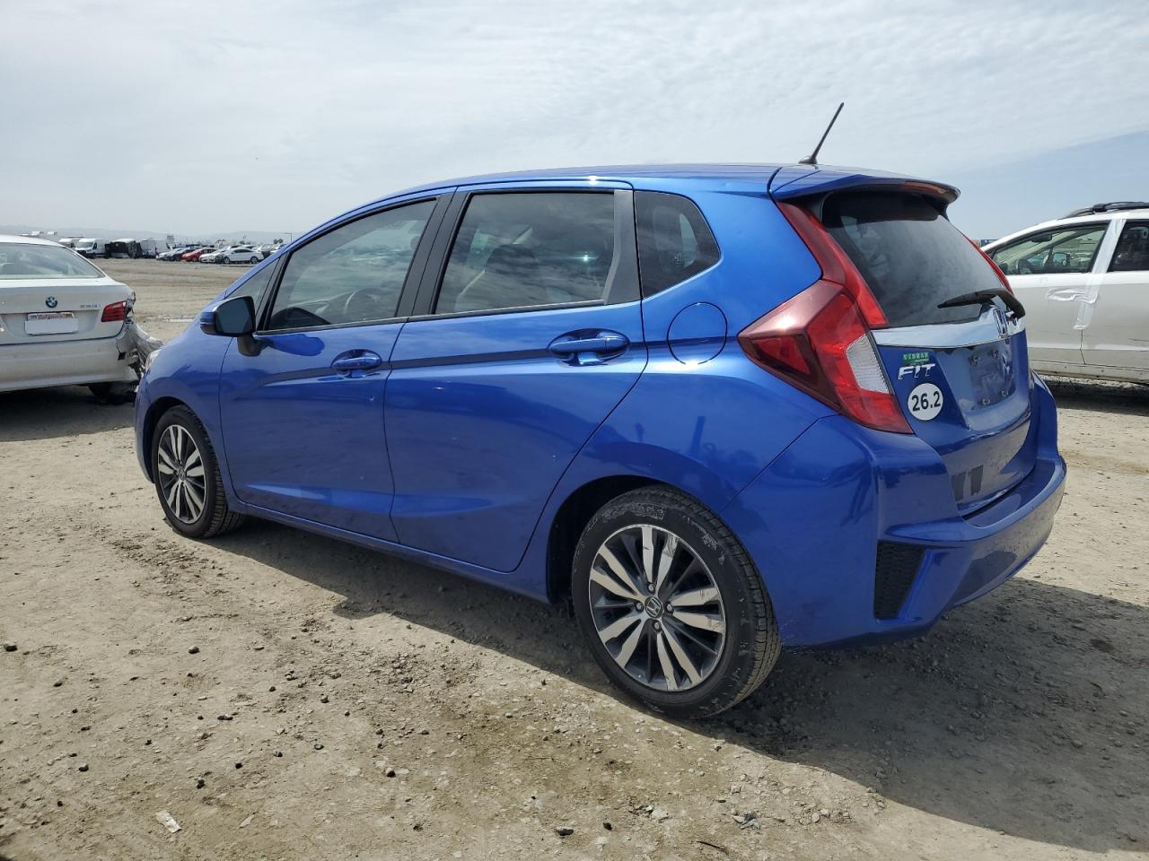 2016 Honda Fit VIN JHMGK5H78GX036588 Copart auction photo, water/flood damage thumbnail 2
