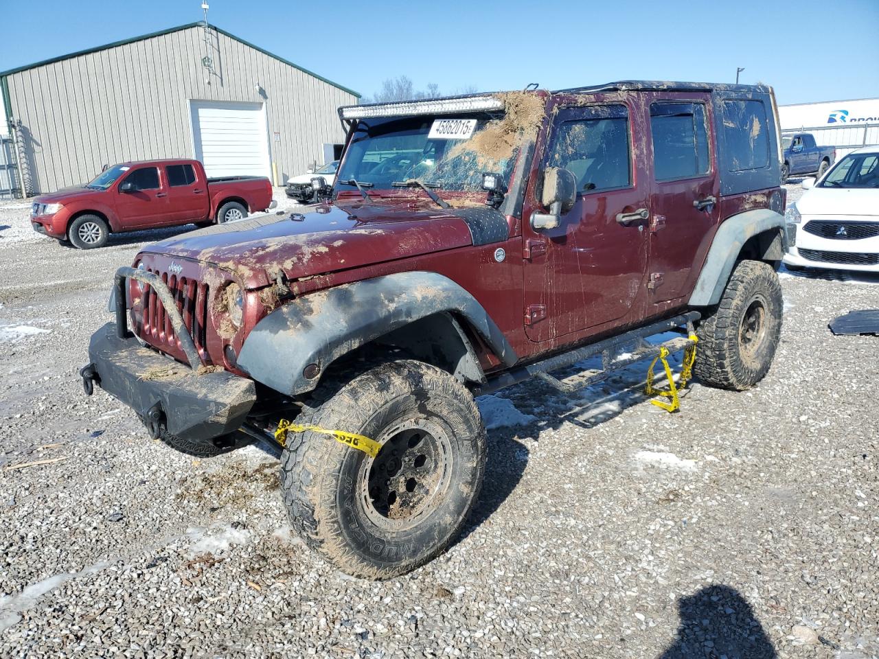 2008 Jeep Wrangler VIN 1J4GA39188L501957