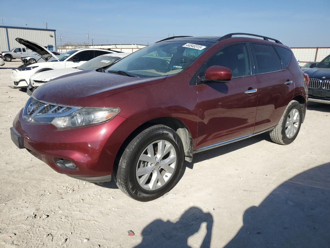 2012 Nissan Murano VIN JN8AZ1MU3CW120961