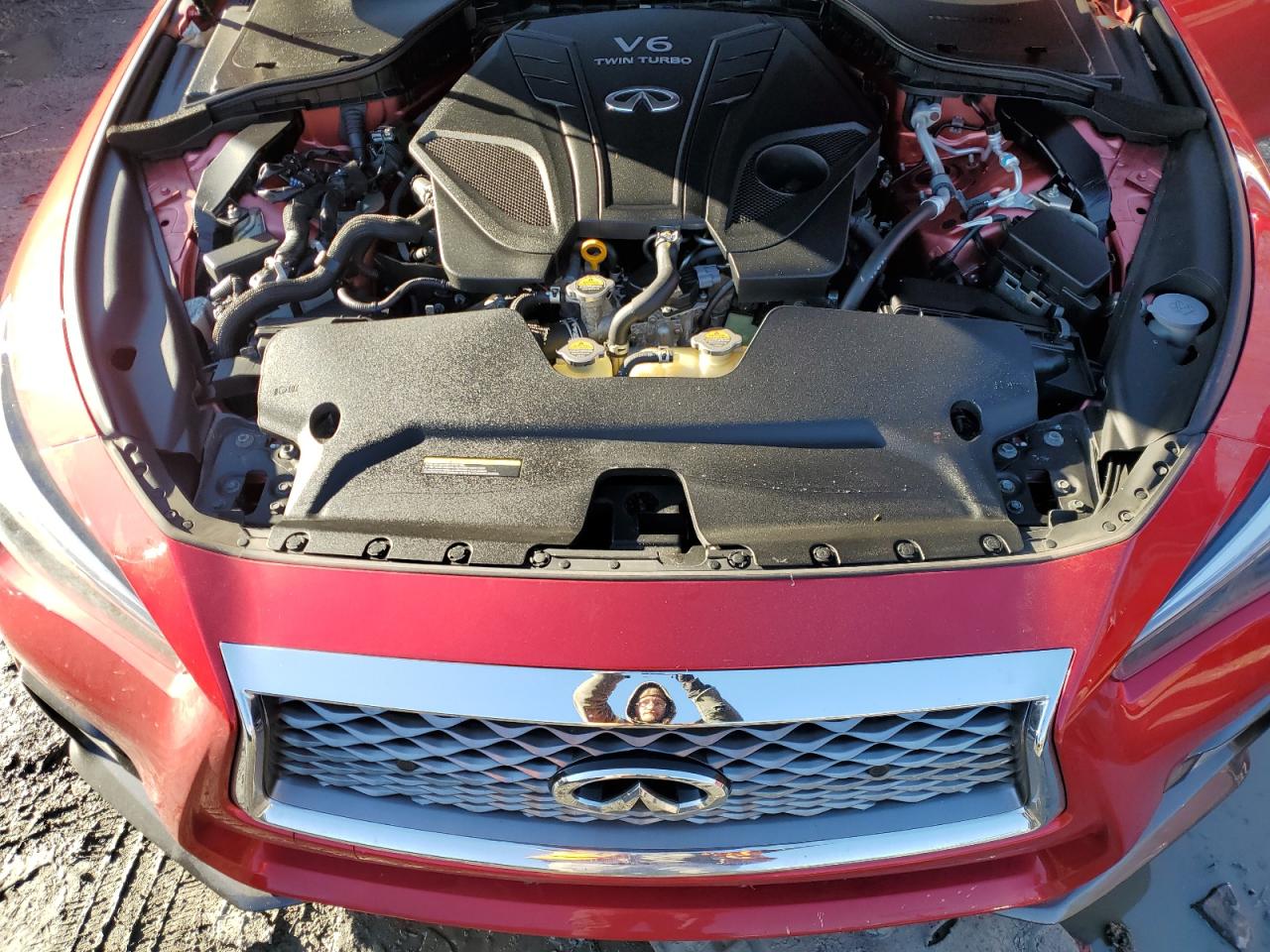 2021 Infiniti Q50 VIN JN1EV7CR7MM750796 Copart auction photo, side / rear end damage thumbnail 12