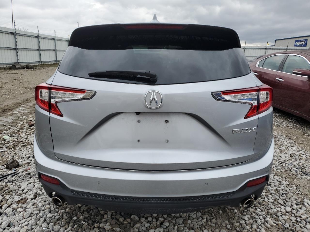 2020 Acura RDX VIN 5J8TC1H59LL004742 Copart auction photo, front end / side damage thumbnail 6