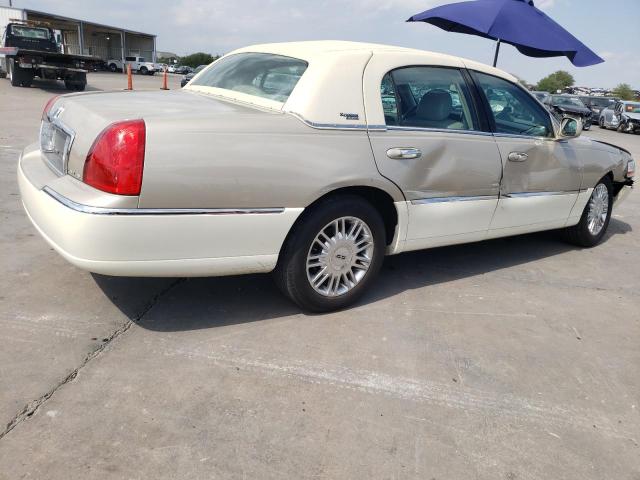 2009 Lincoln Town Car VIN 2LNHM82V59X635787 Copart auction photo, side / front end damage thumbnail 3