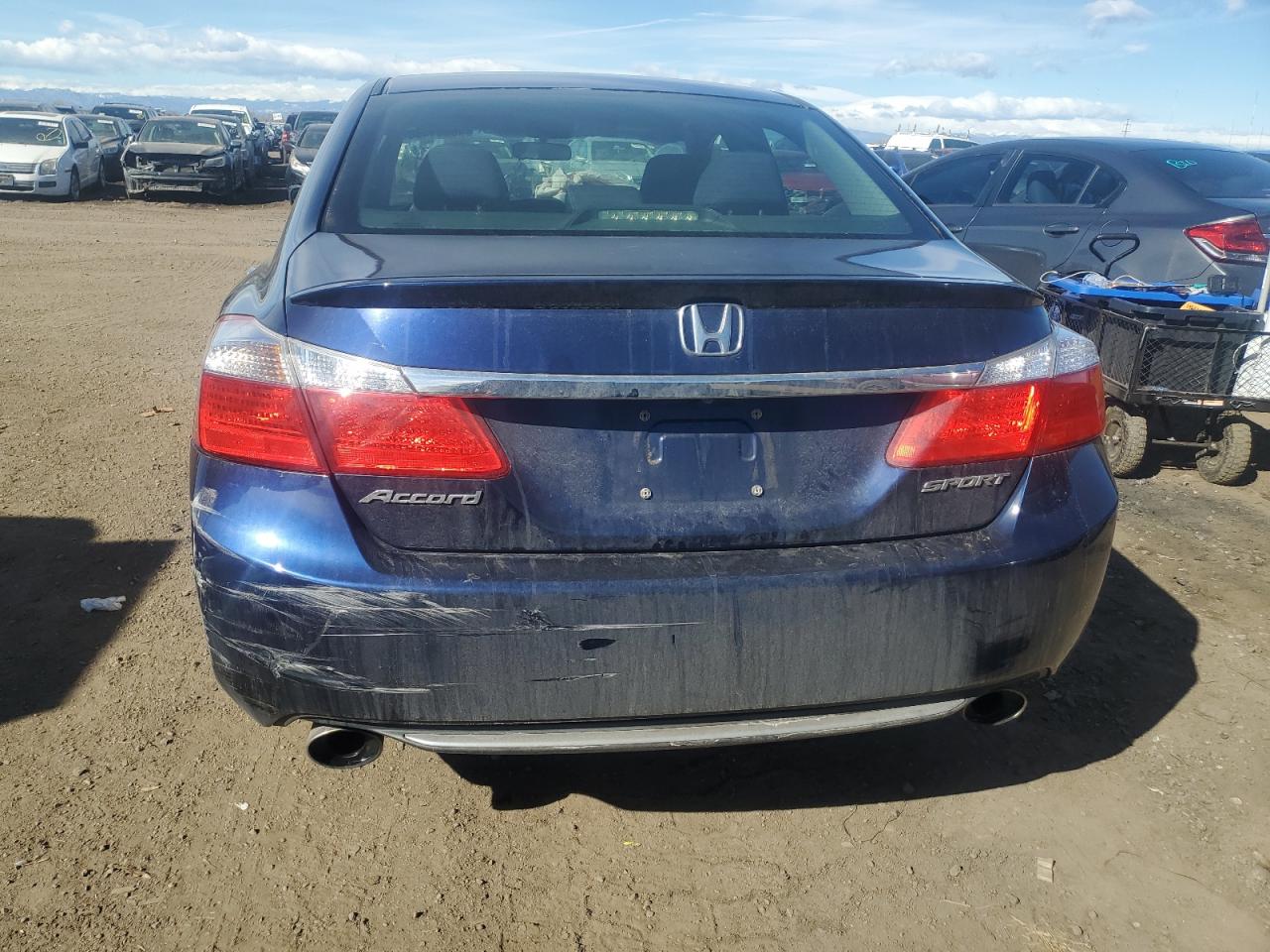 2013 Honda Accord VIN 1HGCR2F55DA060634 Copart auction photo, front end damage thumbnail 6