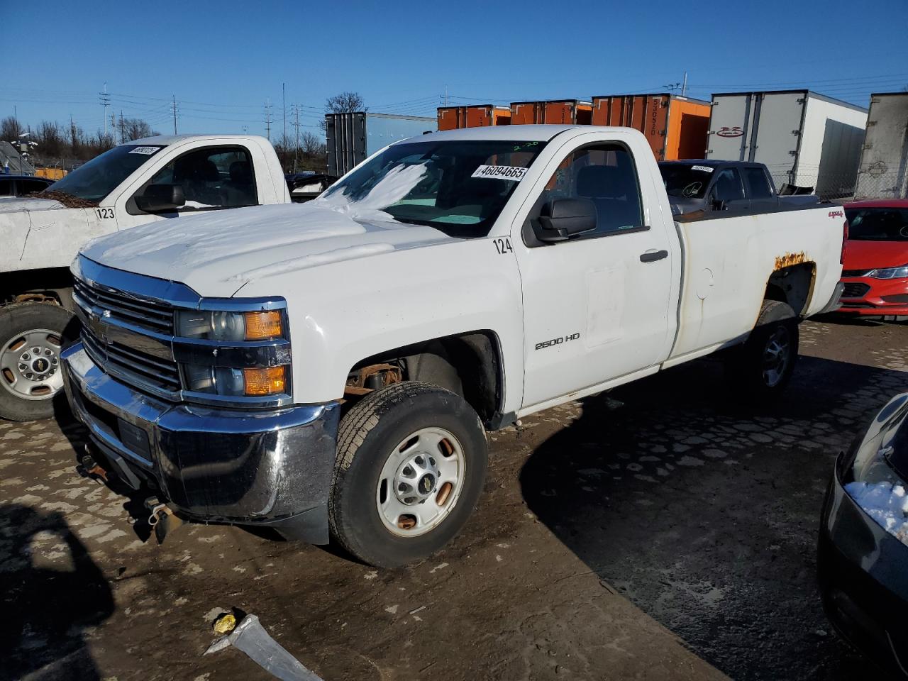 2015 Chevrolet Silverado VIN 1GC0KUEG2FZ518915 - Copart auction photo
