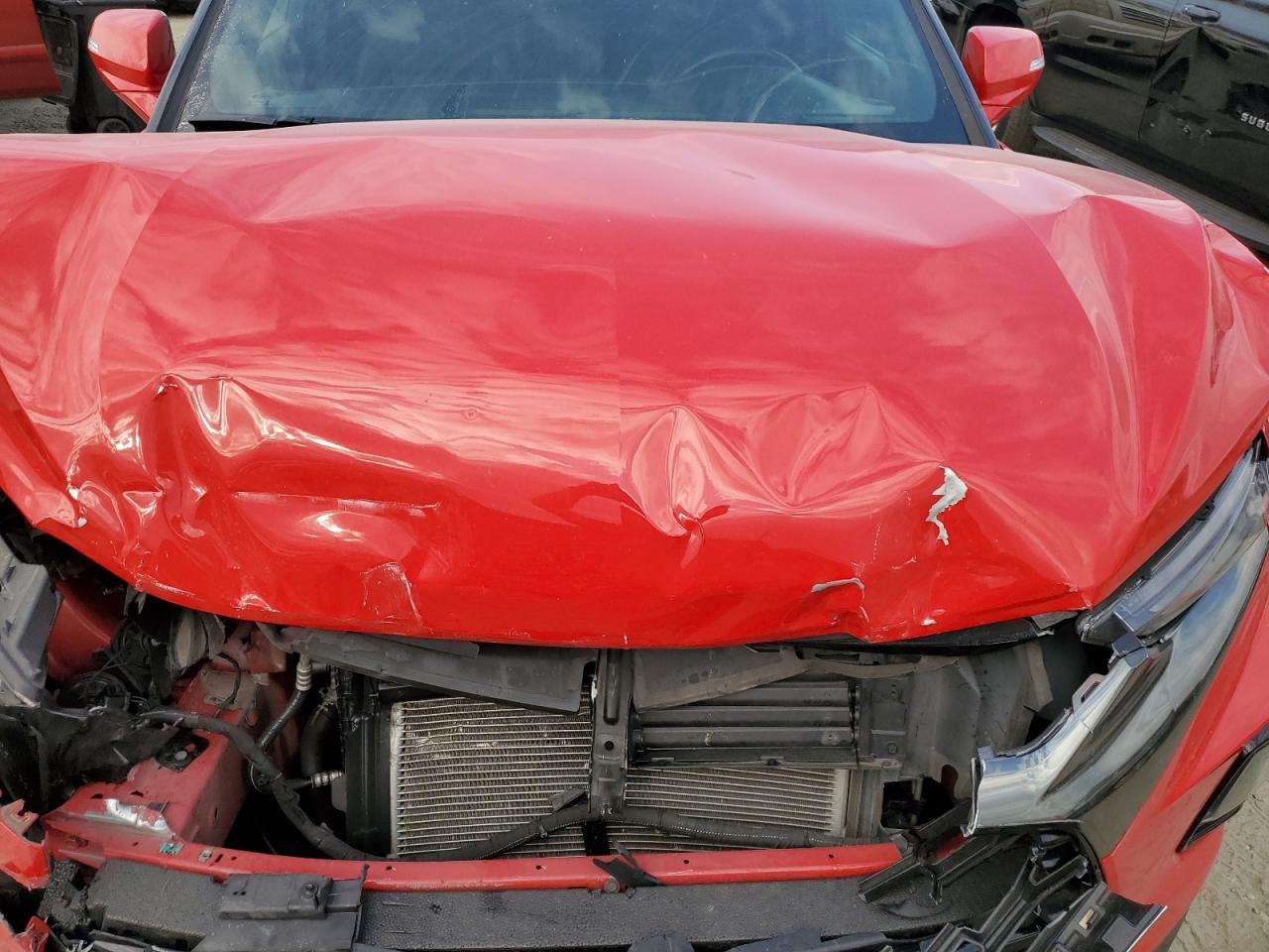 2021 Chevrolet Blazer VIN 3GNKBERS1MS503093 Copart auction photo, front end damage thumbnail 11