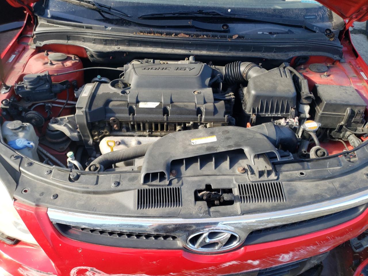 2010 Hyundai Elantra VIN KMHDC8AE2AU066248 Copart auction photo, front end damage thumbnail 11
