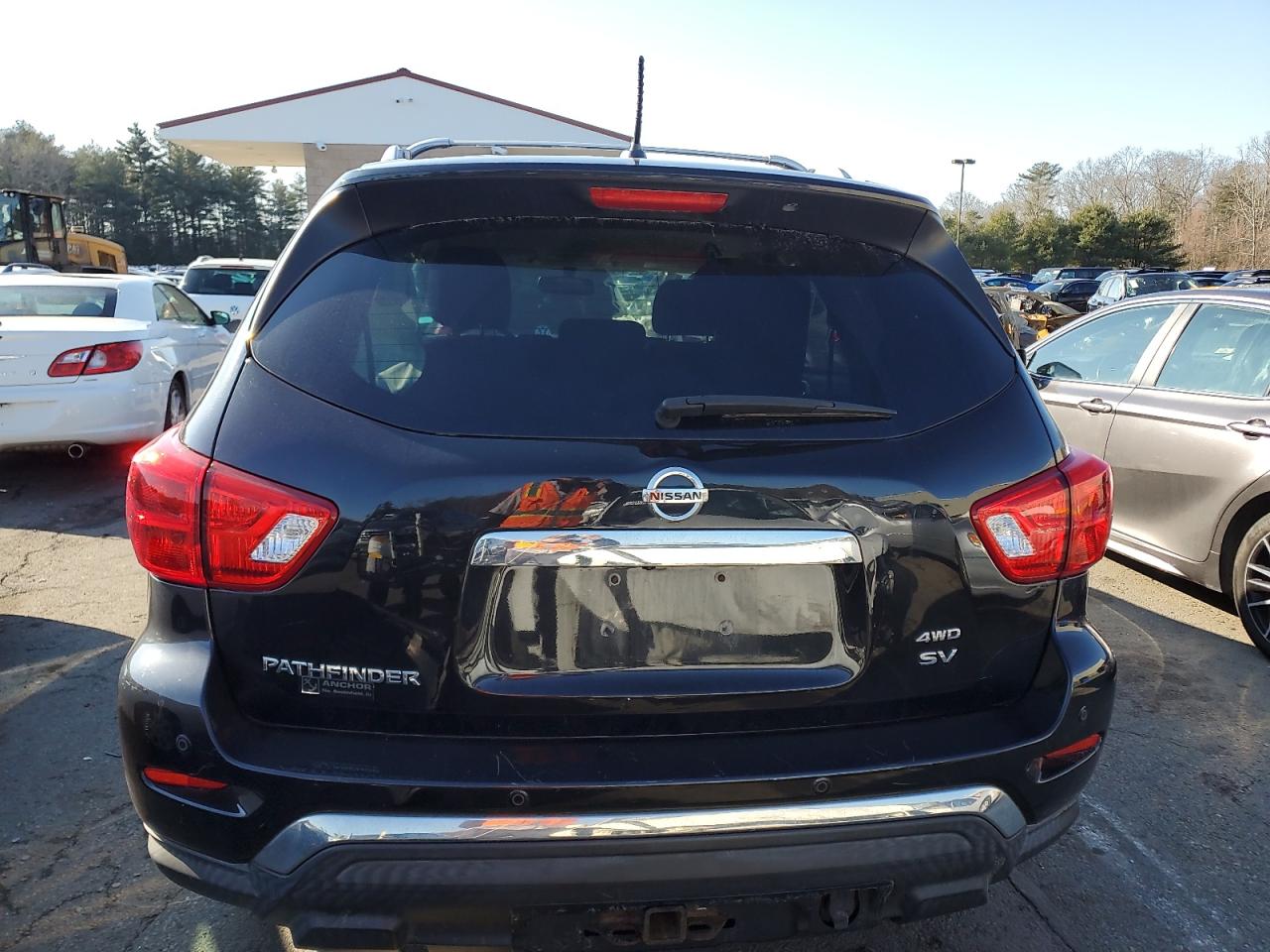 2018 Nissan Pathfinder VIN 5N1DR2MM5JC621360 Copart auction photo, front end damage thumbnail 6