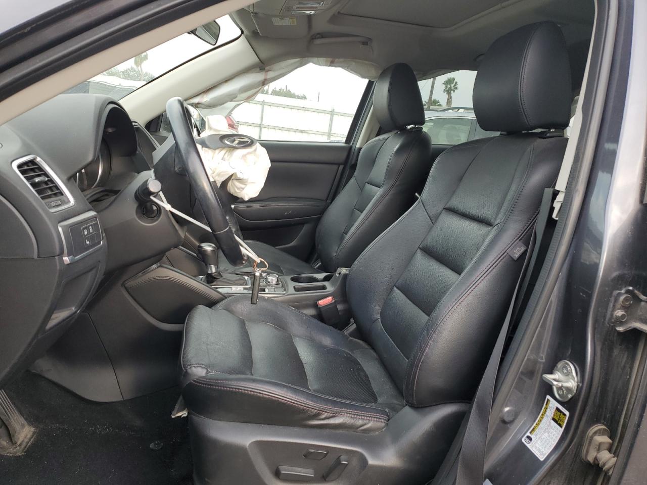 2016 Mazda CX-5 VIN JM3KE2DY6G0825855 Copart auction photo, front end / undercarriage damage thumbnail 7