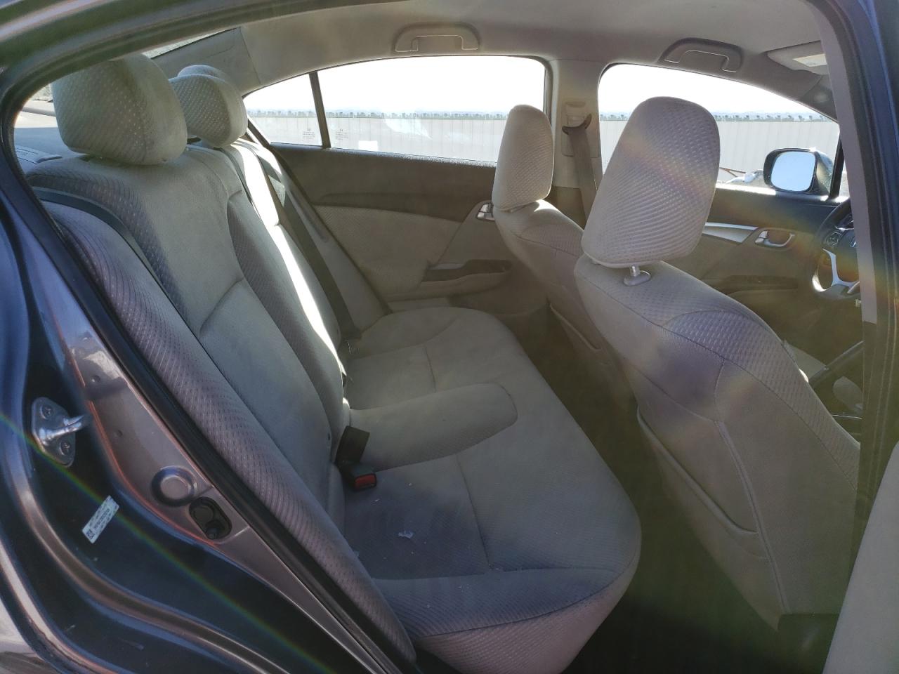 2013 Honda Civic VIN 19XFB4F29DE202496 Copart auction photo, side / minor dent/scratches damage thumbnail 10