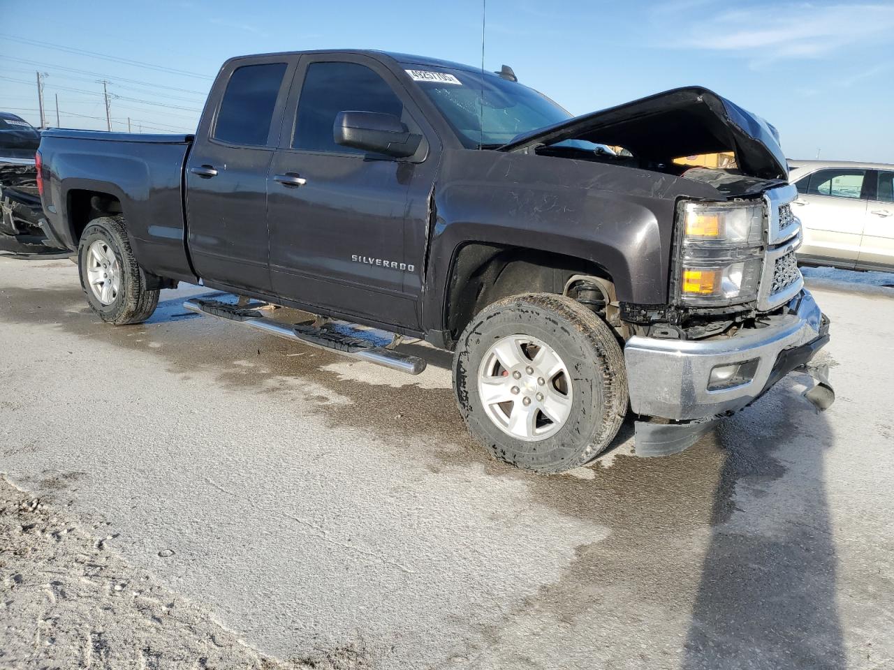 2015 Chevrolet Silverado VIN 1GCRCREH4FZ274713 Copart auction photo, front end damage thumbnail 4