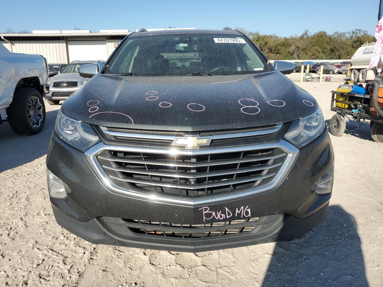 2019 Chevrolet Equinox VIN 3GNAXNEV7KS598429 Copart auction photo, side damage thumbnail 5