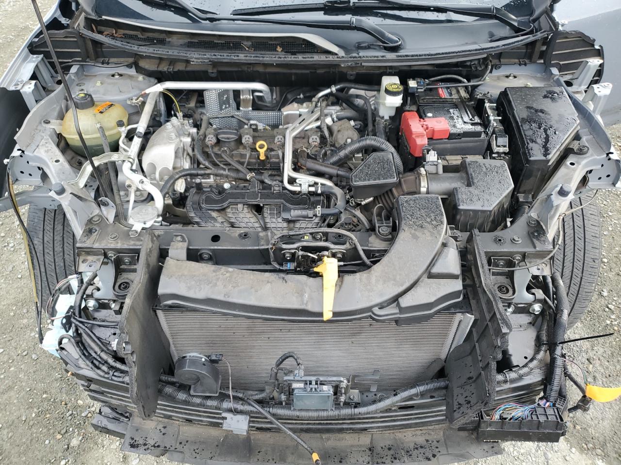 2021 Nissan Rogue VIN JN8AT3CA0MW020175 Copart auction photo, front end / side damage thumbnail 12