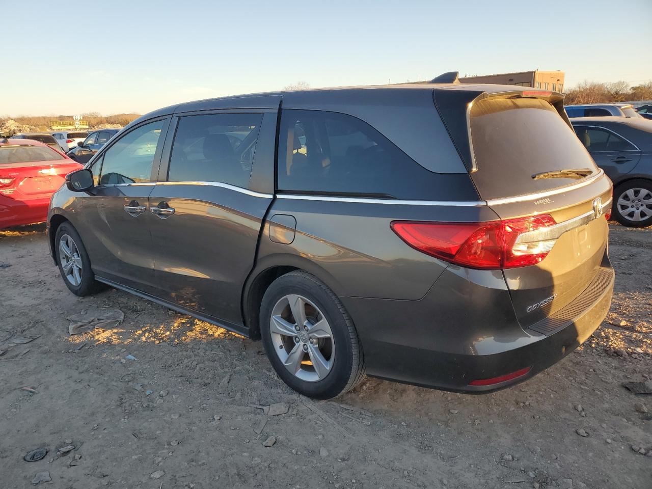 2018 Honda Odyssey VIN 5FNRL6H79JB036971 Copart auction photo, mechanical damage thumbnail 2
