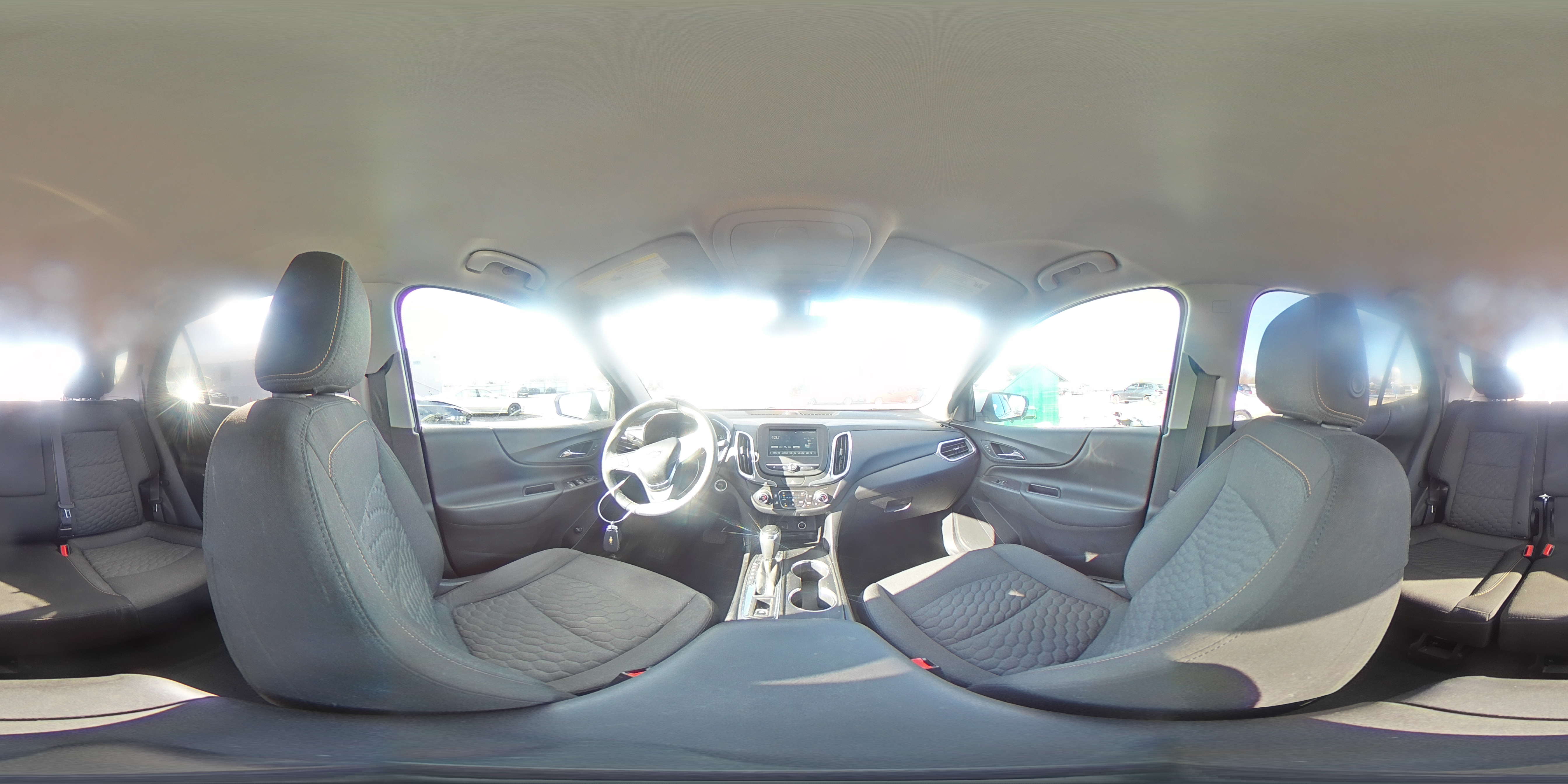2018 Chevrolet Equinox VIN 2GNAXSEV5J6127407 Copart auction photo, front end / side damage thumbnail 16