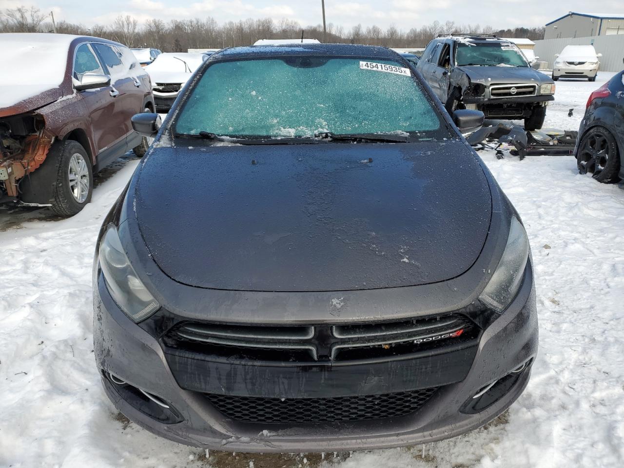 2014 Dodge Dart VIN 1C3CDFEB0ED767785 Copart auction photo, front end damage thumbnail 5