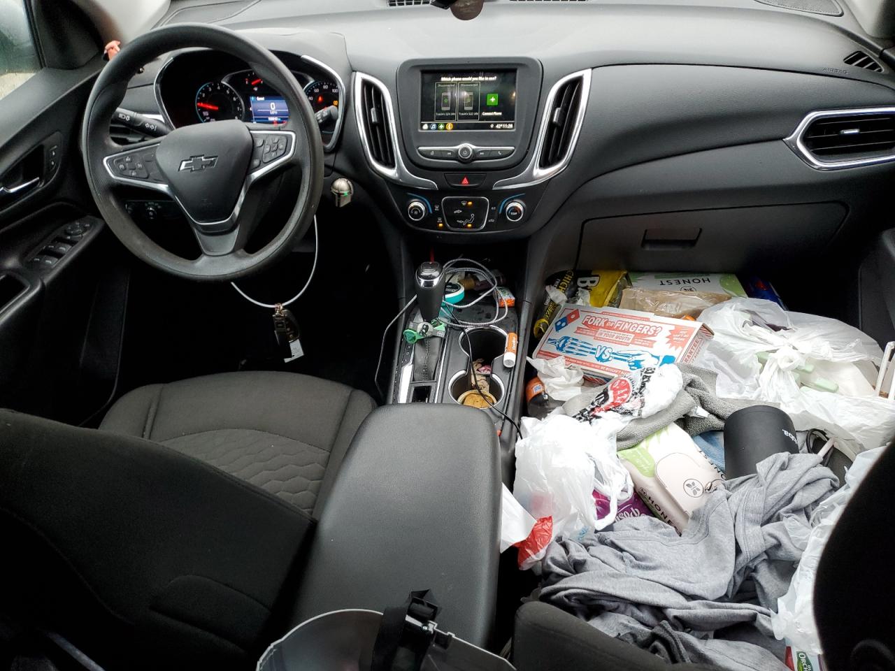 2019 Chevrolet Equinox VIN 2GNAXKEV9K6211831 Copart auction photo, front end / side damage thumbnail 8