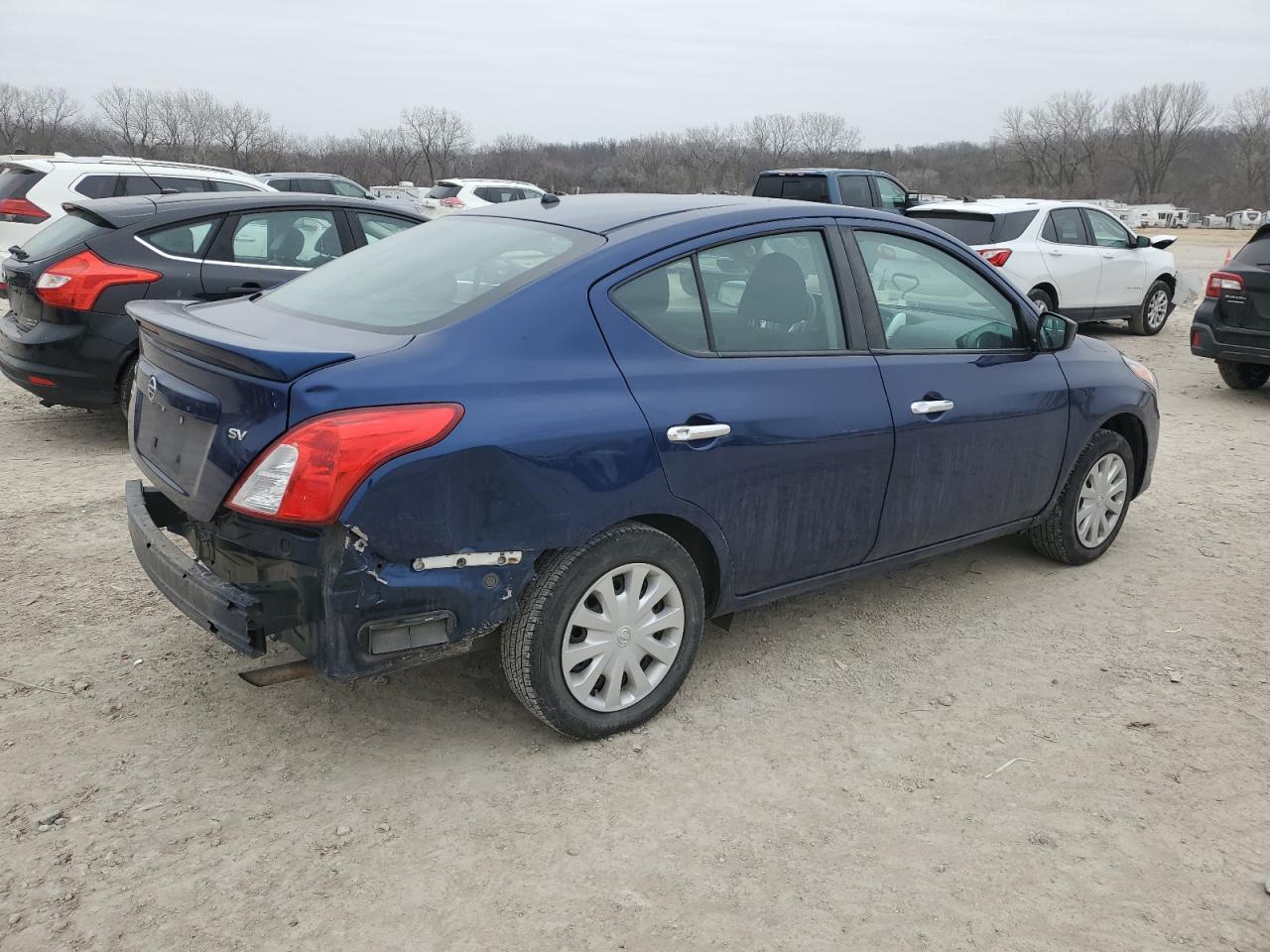 2018 Nissan Versa VIN 3N1CN7AP6JL873441 Copart auction photo, rear end / minor dent/scratches damage thumbnail 3