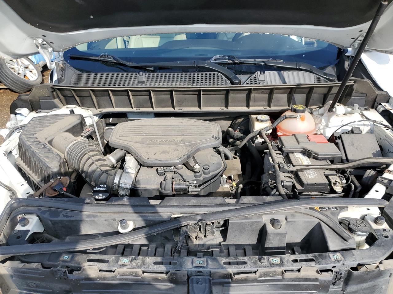 2017 GMC Acadia VIN 1GKKNPLS6HZ145667 Copart auction photo, front end damage thumbnail 13