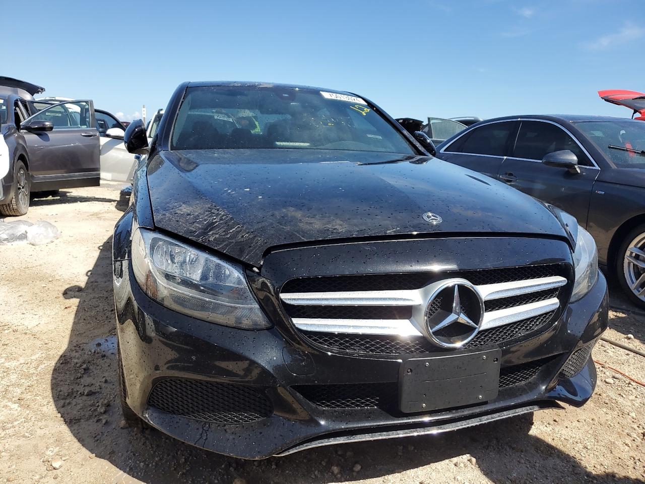 2018 Mercedes-Benz C-klasse VIN WDDWF4KB4JR326322 Copart auction photo, water/flood damage thumbnail 5