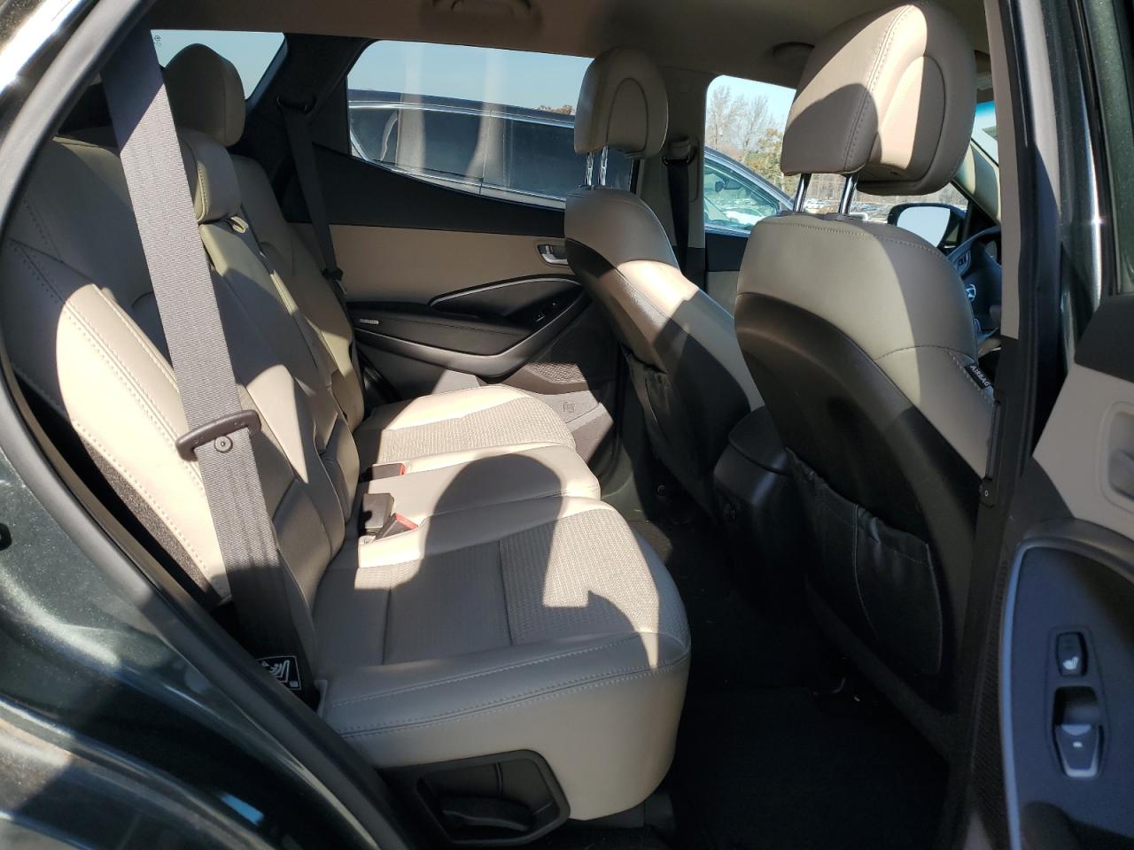 2013 Hyundai Santa Fe VIN 5XYZU3LAXDG107381 Copart auction photo, front end / side damage thumbnail 11