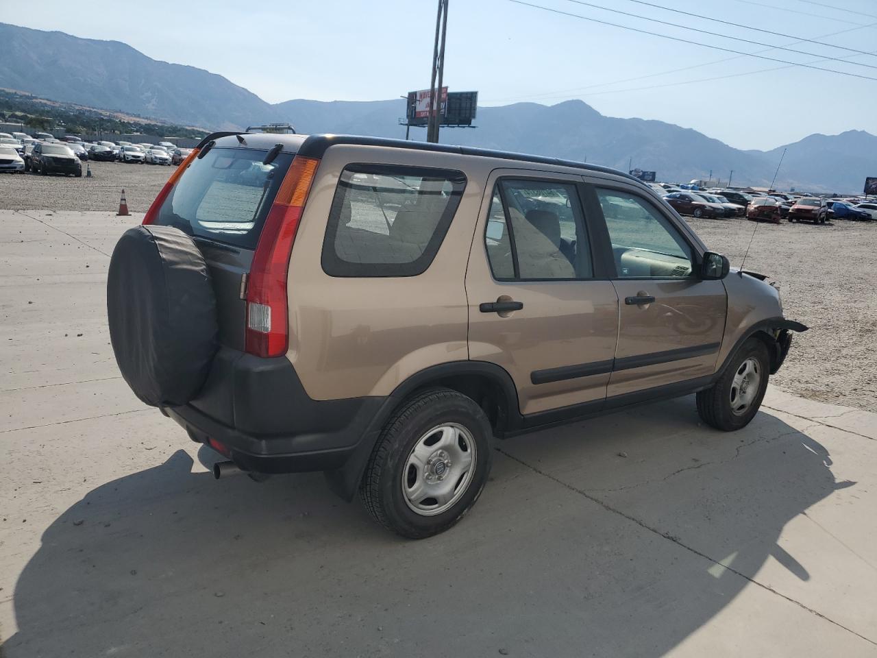 2003 Honda CR-V VIN JHLRD68543C004962 Copart auction photo, front end damage thumbnail 3