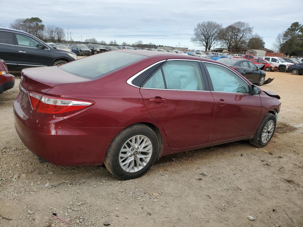 2017 Toyota Camry VIN 4T1BF1FK4HU690289 Copart auction photo, front end damage thumbnail 3