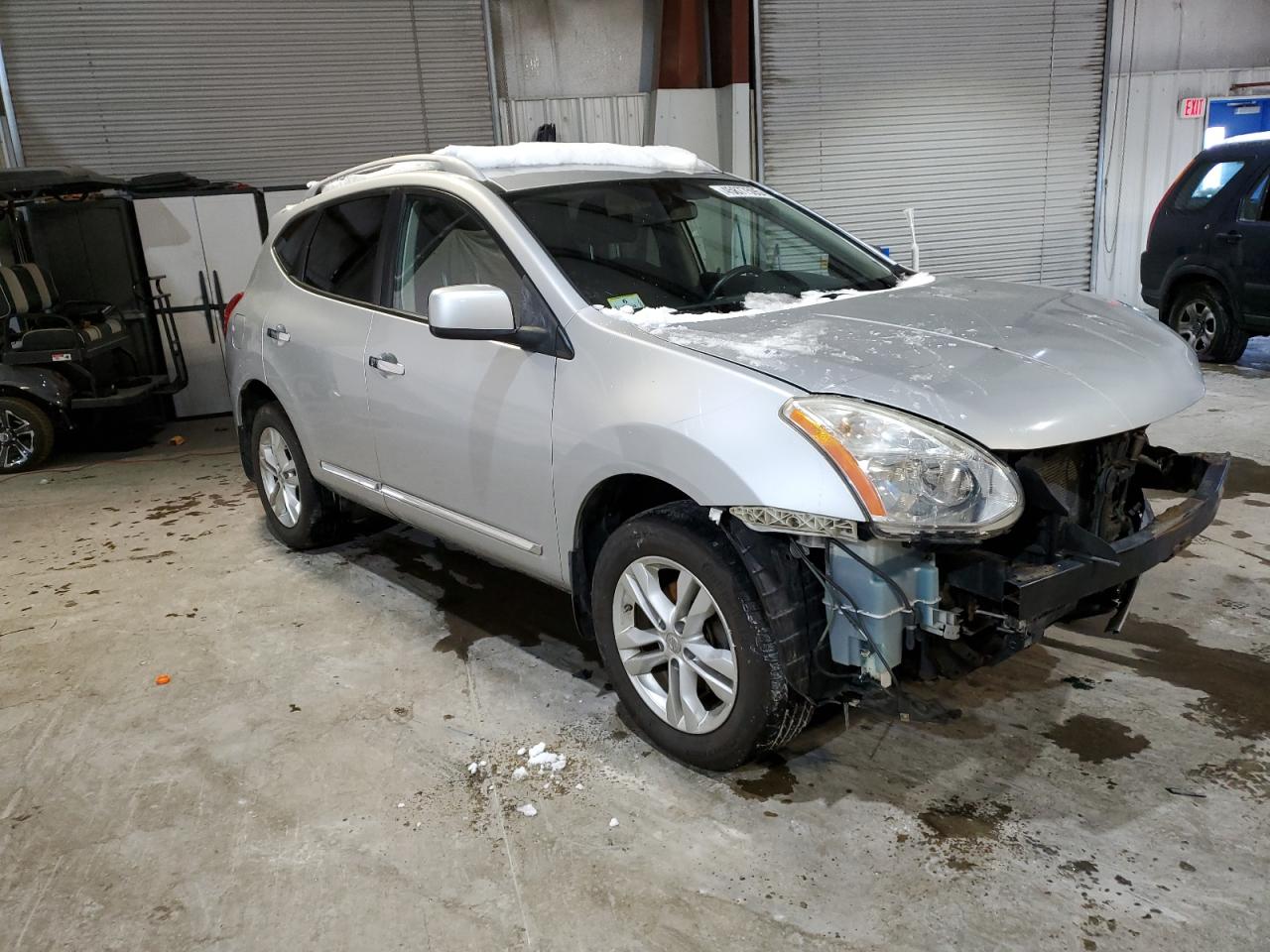 2012 Nissan Rogue VIN JN8AS5MV7CW713646 Copart auction photo, front end damage thumbnail 4