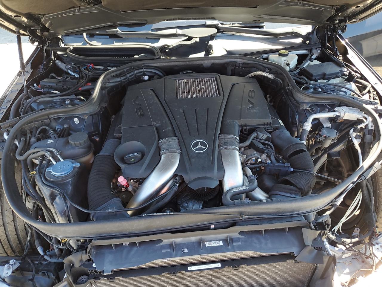 2016 Mercedes-Benz S-klasse VIN WDDUG8CB5GA219989 Copart auction photo, front end damage thumbnail 11
