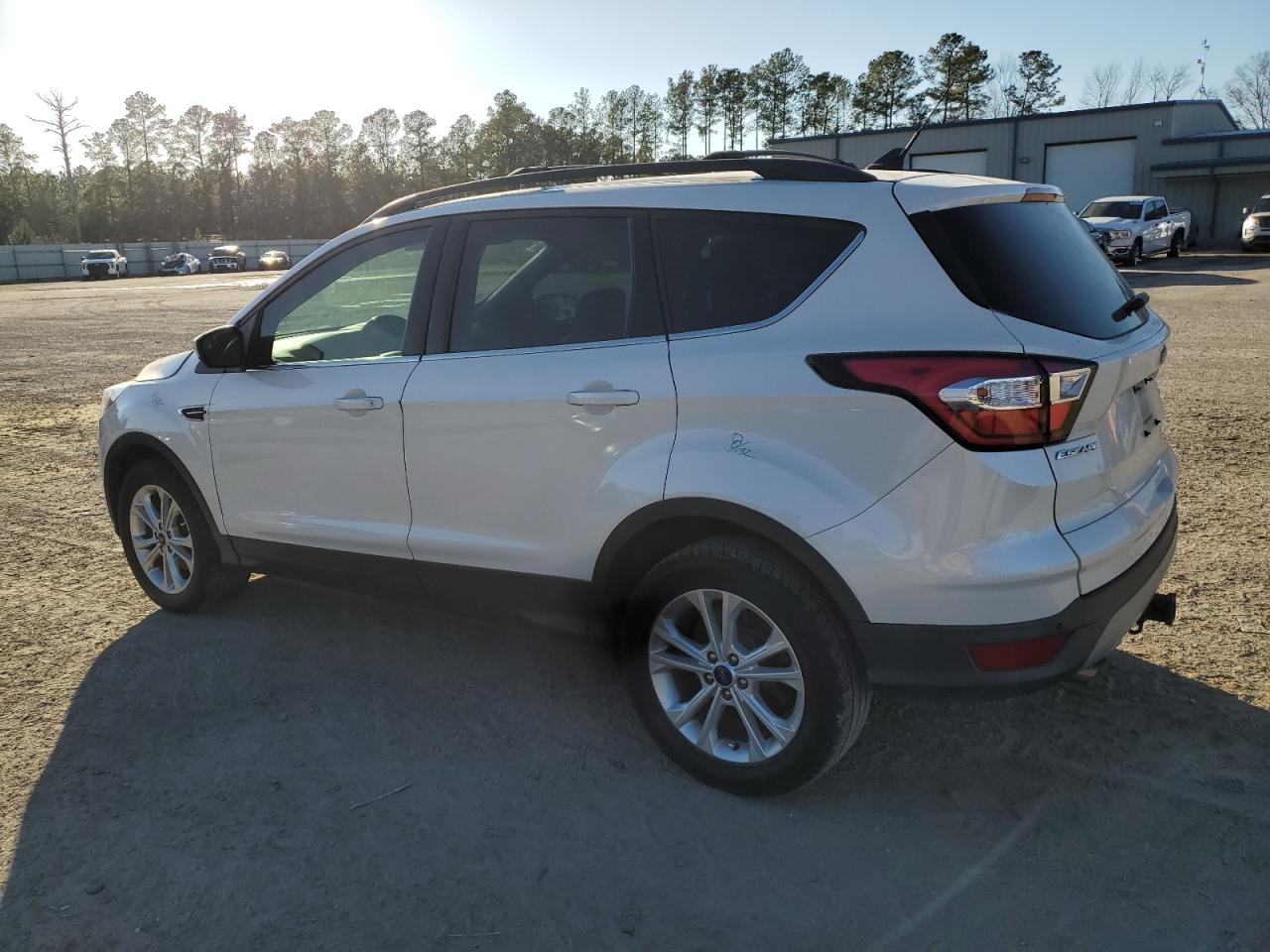 2018 Ford Escape VIN 1FMCU0HD7JUB95447 Copart auction photo, front end damage thumbnail 2