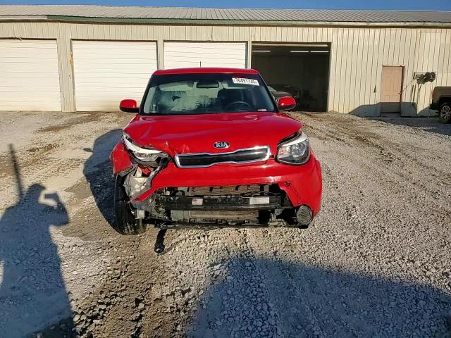 2015 KIA Soul VIN KNDJP3A57F7781577 Copart auction photo, front end / minor dent/scratches damage thumbnail 14