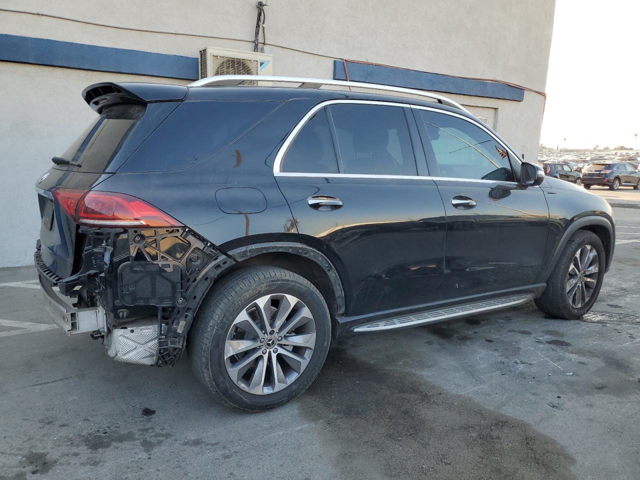 2022 Mercedes-Benz GLE VIN 4JGFB4JB2NA701292 Copart auction photo, rear end damage thumbnail 3