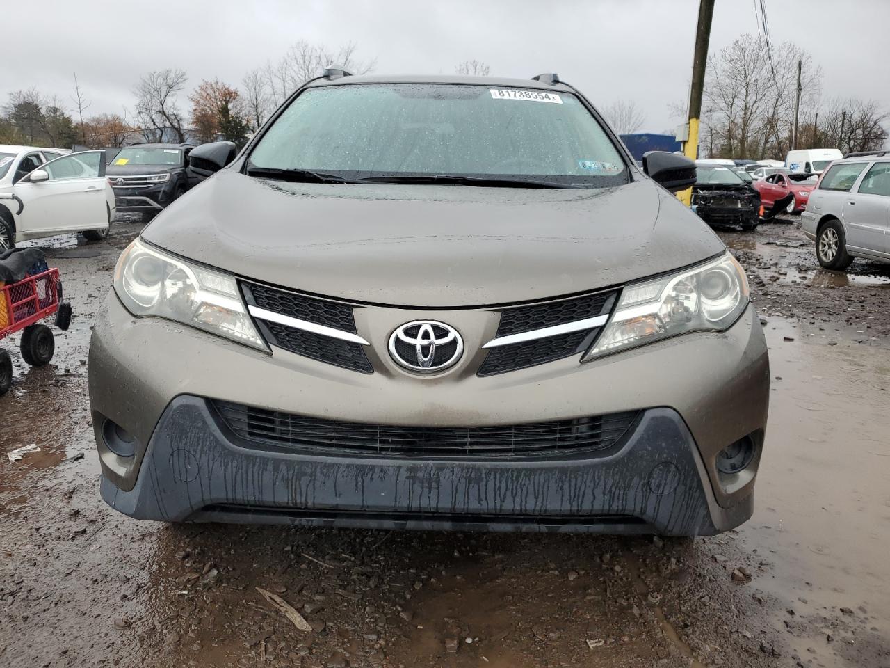 2015 Toyota RAV 4 VIN JTMBFREV2FD155411 Copart auction photo, rear end damage thumbnail 5