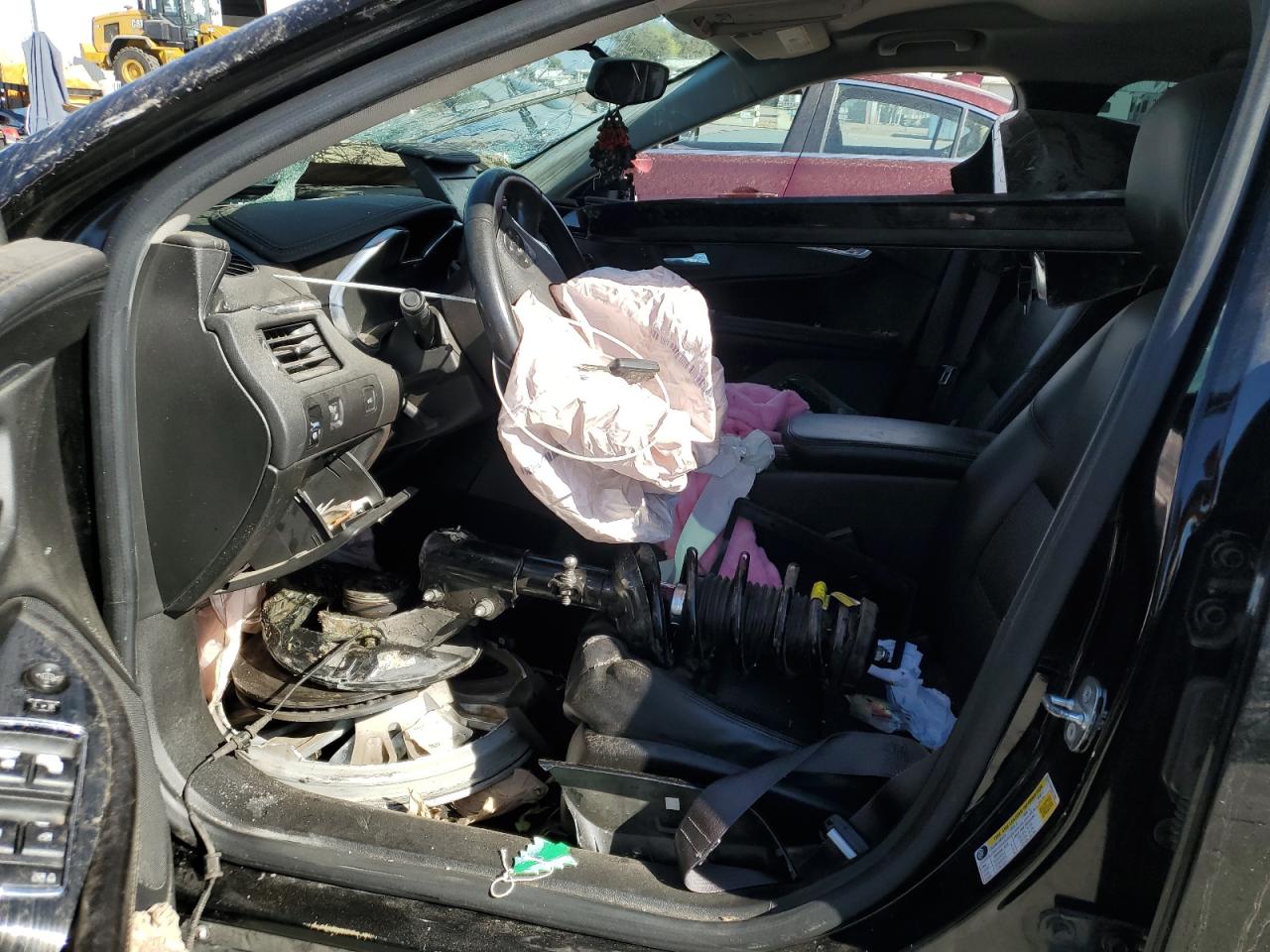 2016 Chevrolet Impala VIN 2G1115S32G9127007 Copart auction photo, all over damage thumbnail 7
