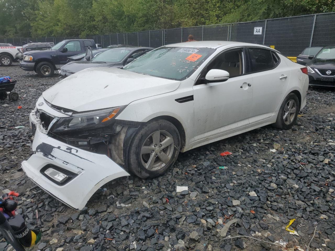 2015 KIA Optima VIN 5XXGM4A79FG379108