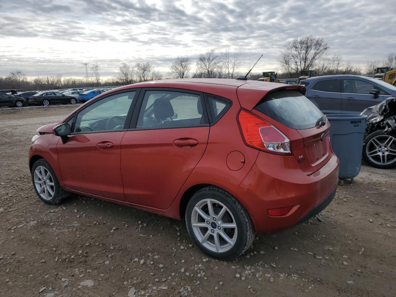 2019 Ford Fiesta VIN 3FADP4EJ4KM126471 Copart auction photo, front end damage thumbnail 2