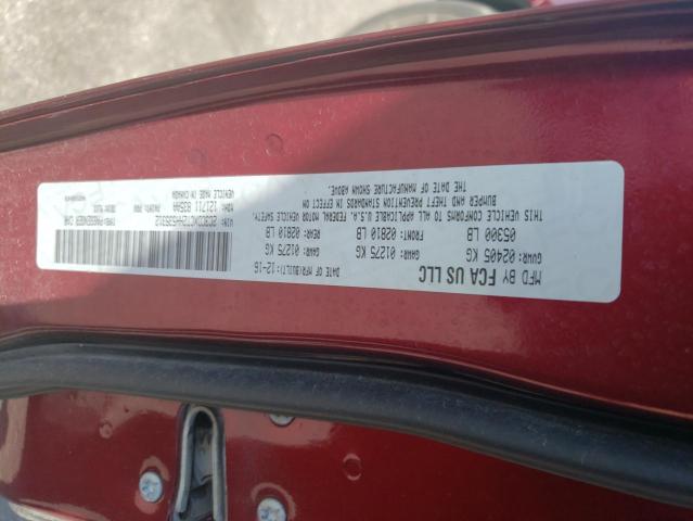 2017 Dodge Charger VIN 2C3CDXCT2HH535312 Copart auction photo, front end / rear end damage thumbnail 12
