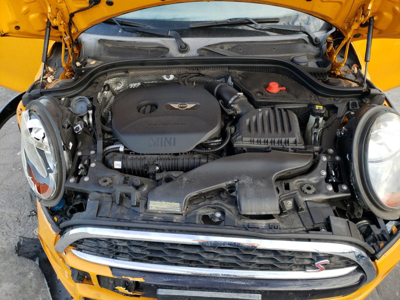 2015 MINI Cooper VIN WMWXU3C50FT891830 Copart auction photo, front end damage thumbnail 12