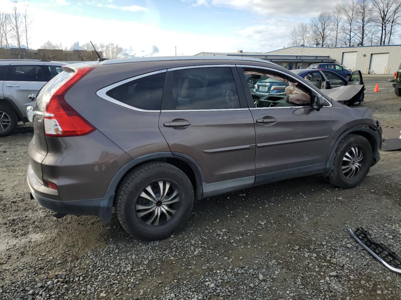 2016 Honda CR-V VIN 2HKRM3H73GH515814 Copart auction photo, front end damage thumbnail 3
