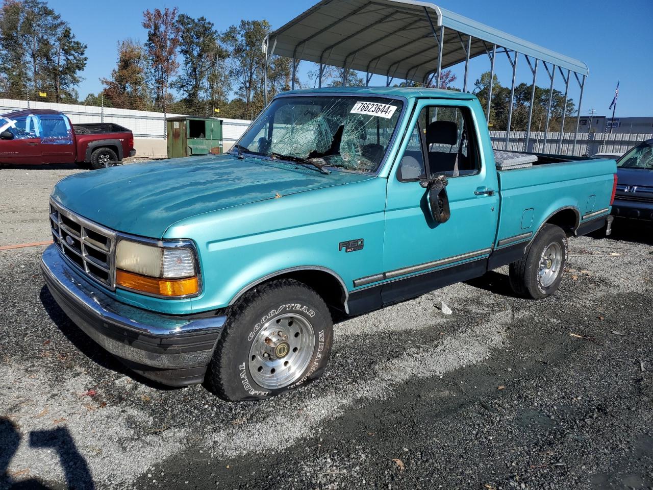 1995 Ford F-150 VIN 1FTEF15N9SNA90687
