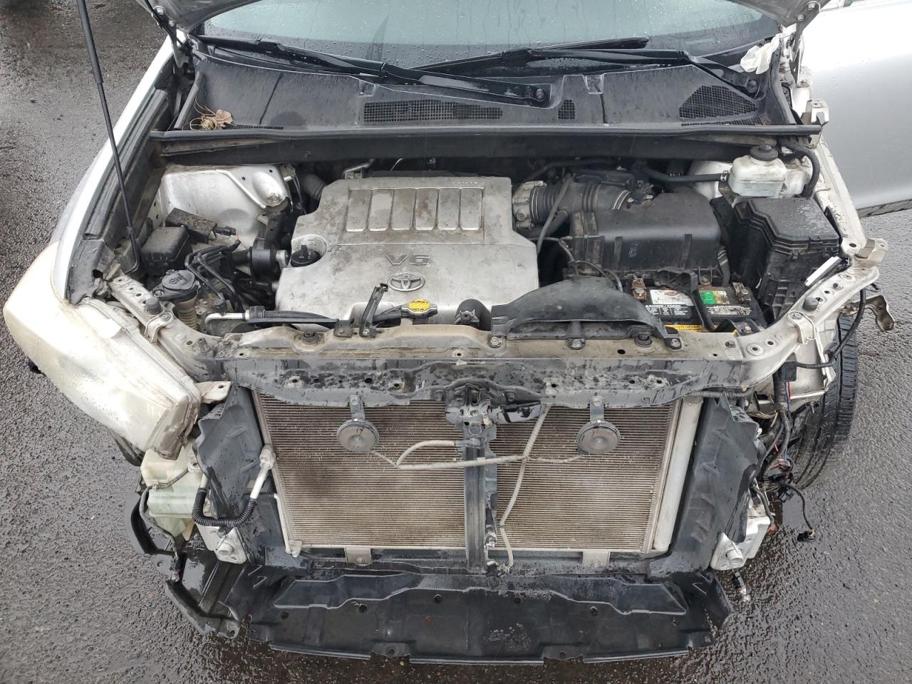 2013 Toyota Highlander VIN 5TDBK3EH2DS251334 Copart auction photo, front end / side damage thumbnail 12