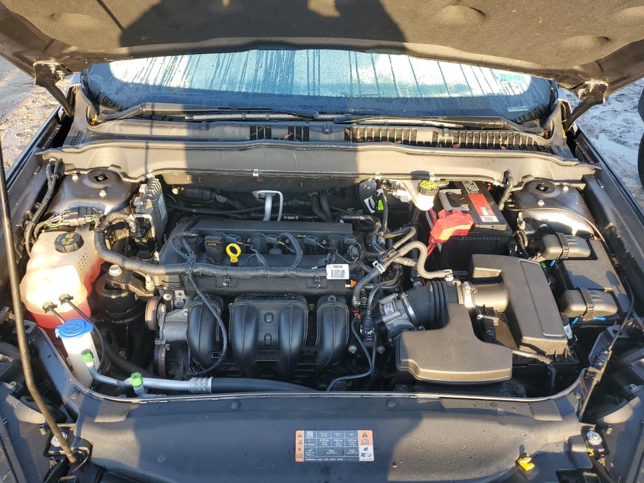 2017 Ford Fusion VIN 3FA6P0G72HR173268 Copart auction photo, water/flood damage thumbnail 11