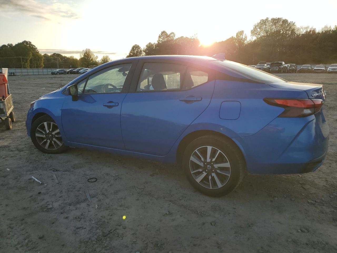 2021 Nissan Versa VIN 3N1CN8EV7ML842881 Copart auction photo, front end / side damage thumbnail 2