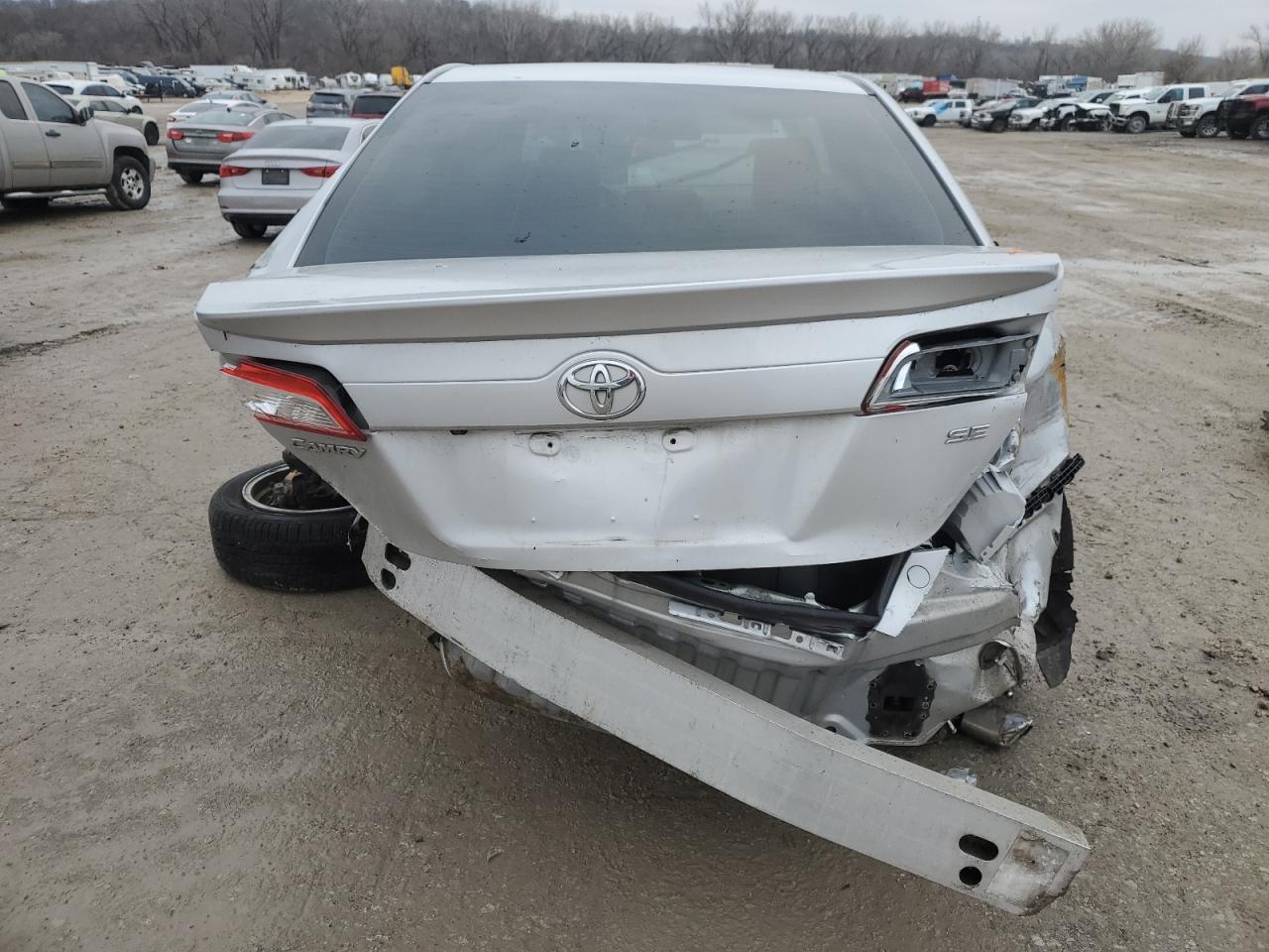 2014 Toyota Camry VIN 4T1BF1FK1EU407570 Copart auction photo, all over damage thumbnail 6