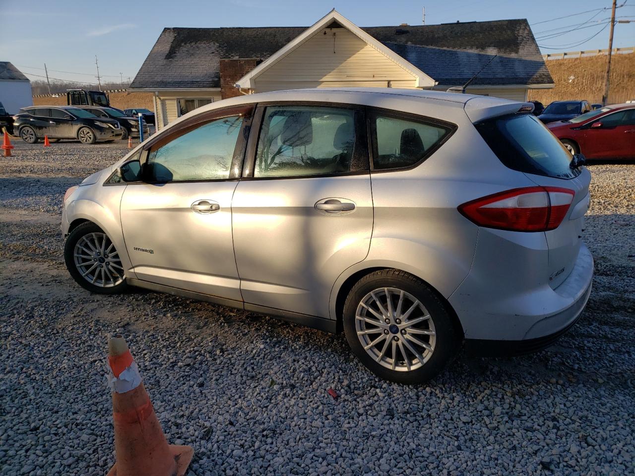 2013 Ford C-MAX VIN 1FADP5AU3DL547382 Copart auction photo, front end damage thumbnail 2
