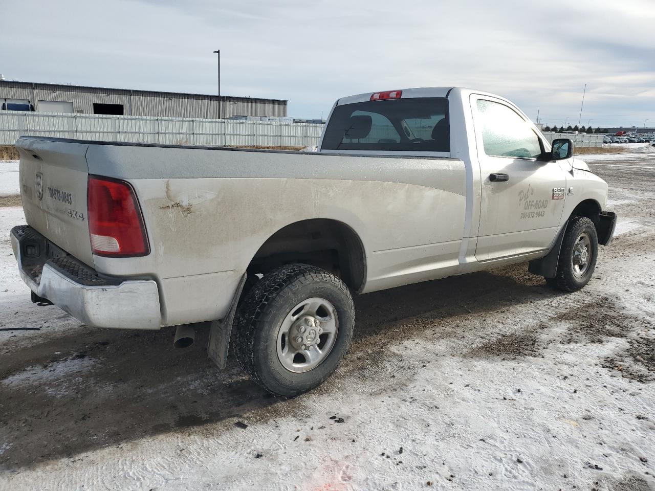 2012 Dodge RAM VIN 3C6LD5AL2CG261113 Copart auction photo, all over damage thumbnail 3